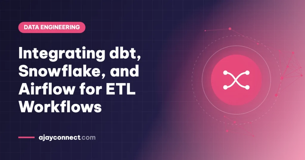 Integrating dbt, Snowflake, and Airflow for ETL Workflows