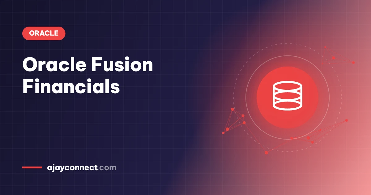 Oracle Fusion Financials